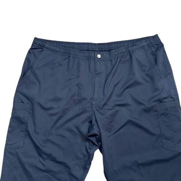 Gray Scrub Pants Woman’s Size 4X Grey’s Anatomy Cargo Pockets Active Medical NEW - Picture 2 of 11